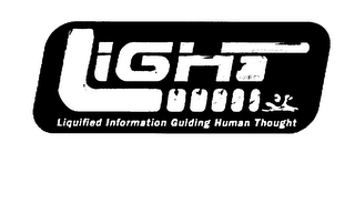 LIGHT LIQUIFIED INFORMATION GUIDING HUMAN THOUGHT