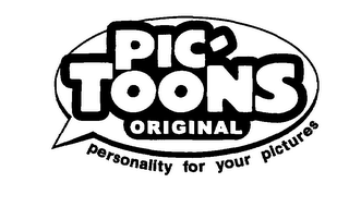 PICTOONS ORIGINAL PERSONALITY FOR YOUR PICTURES