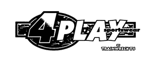 4PLAY SPORTSWEAR BY TRAINWRECK TS