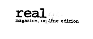 REAL GIRLS MAGAZINE, ON-LINE EDITION