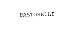 PASTORELLI