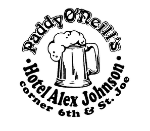 PADDY O'NEILL'S.HOTEL ALEX JOHNSON.CORNER 6TH & ST. JOE