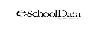 E-SCHOOL DATA THE COMPREHENSIVE SCHOOL DATA