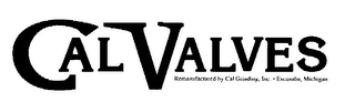 CAL VALVES REMANUFACTURED BY CAL GRINDING, INC. ESCANABA, MICHIGAN