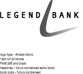 LEGEND BANK