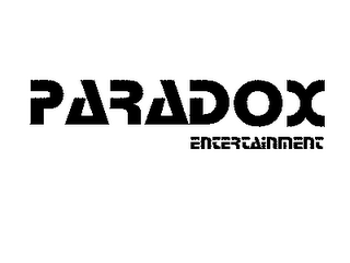 PARADOX ENTERTAINMENT