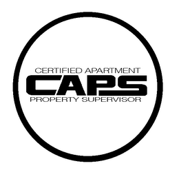 CAPS CERTIFIED APARTMENT PROPERTY SUPERVISOR