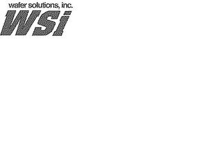 WSI WAFER SOLUTIONS, INC.