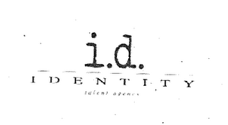 I.D. IDENTITY TALENT AGENCY
