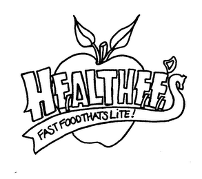 HEALTHEES FAST FOOD THATS LITE!