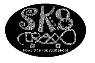 SK8 TRAX BRAKEPADS FOR YOUR SHOES