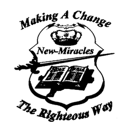 NEW-MIRACLES MAKING A CHANGE THE RIGHTEOUS WAY.