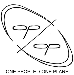 OP ONE PEOPLE. / ONE PLANET.