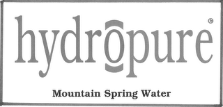 HYDROPURE MOUNTAIN SPRING WATER