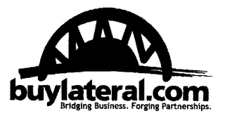 BUYLATERAL.COM BRIDGING BUSINESS. FORGING PARTNERSHIPS.