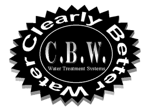 CBW CLEARLY BETTER WATER