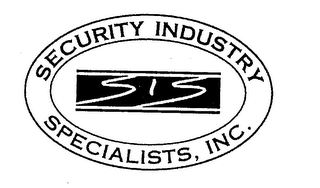 SIS SECURITY INDUSTRY SPECIALISTS, INC.