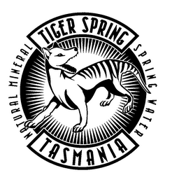 TIGER SPRING TASMANIA NATURAL MINERAL SPRING WATER