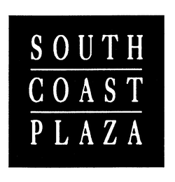 SOUTH COAST PLAZA