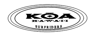 KOA HAWAII SURFRIDERS