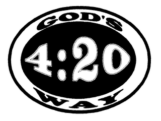 GOD'S WAY 4:20