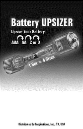 BATTERY UP SIZER