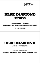BLUE DIAMOND SPUDS