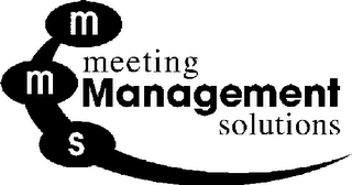 MMS MEETING MANAGEMENT SOLUTIONS