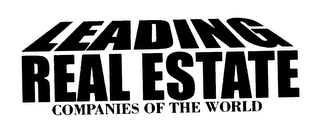 LEADING REAL ESTATE COMPANIES OF THE WORLD