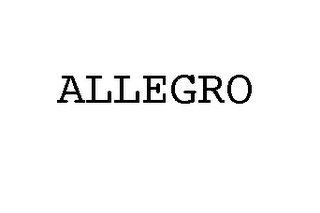 ALLEGRO