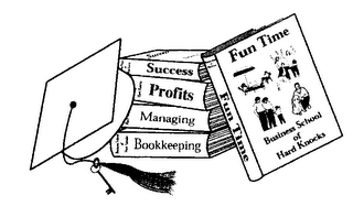 SUCCESS, PROFITS, MANAGING, BOOKKEEPING, FUN TIME, BUSINESS SCHOOL OF HARD KNOCKS