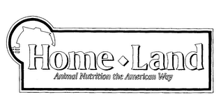 HOME LAND ANIMAL NUTRITION THE AMERICAN WAY