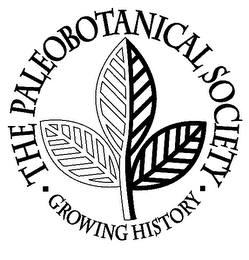 THE PALEOBOTANICAL SOCIETY GROWING HISTORY