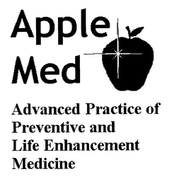 APPLE MED ADVANCED PRACTICE OF PREVENTIVE AND LIFE ENHANCEMENT MEDICINE