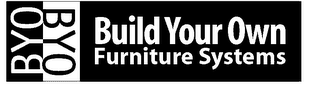 BYO BYO BUILD YOUR OWN FURNITURE SYSTEMS