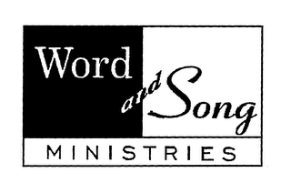 WORD AND SONG MINISTRIES