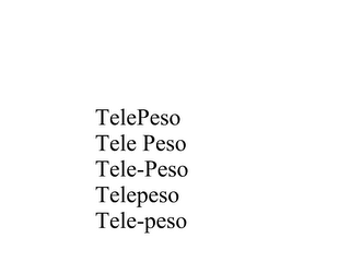 TELEPESO