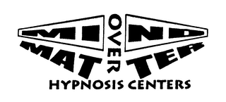 MIND OVER MATTER HYPNOSIS CENTERS