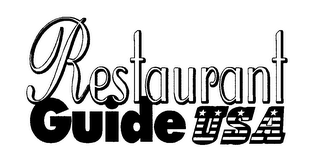 RESTAURANT GUIDE USA