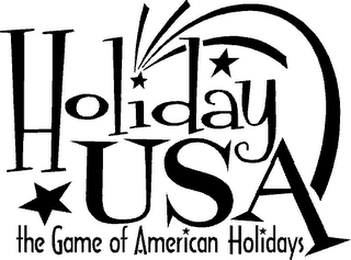 HOLIDAY USA THE GAME OF AMERICAN HOLIDAYS