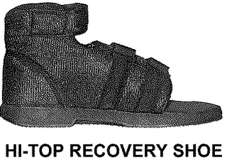 HI-TOP RECOVERY SHOE