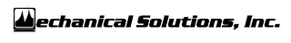 MECHANICAL SOLUTIONS, INC.