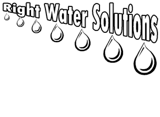 RIGHT WATER SOLUTIONS