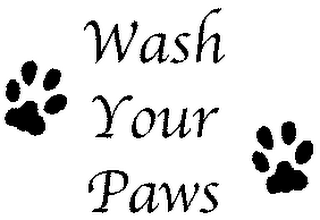 WASH YOUR PAWS