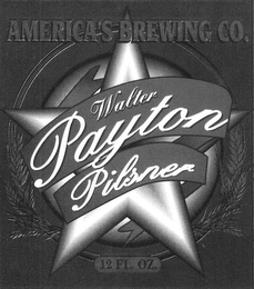 AMERICA'S BREWING CO. WALTER PAYTON PILSNER