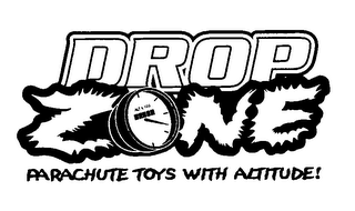 DROP ZONE PARACHUTE TOYS WITH ALTITUDE!