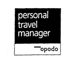 PERSONAL TRAVEL MANAGER OPODO