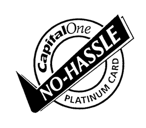 CAPITAL ONE NO-HASSLE PLATINUM CARD