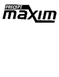 PRECEPT MAXIM