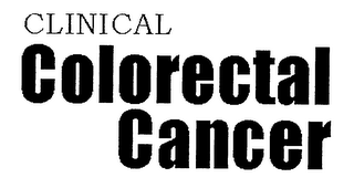 CLINICAL COLORECTAL CANCER